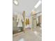 Beautifully remodeled bathroom with a large shower, skylight, and lots of storage at 1111 N Bayshore Blvd # E10, Clearwater, FL 33759