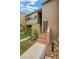 Charming condo exterior with brick steps, private entrance, and beautifully landscaped walkway at 1111 N Bayshore Blvd # E10, Clearwater, FL 33759