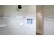 New shower with stone floor and accent tile at 11483 Poorwill Ave, Brooksville, FL 34614