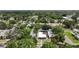 Aerial view of a lovely tree-filled neighborhood at 1416 55Th N Ave, St Petersburg, FL 33703