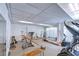 This community gym includes elliptical machines, treadmills, and weight lifting machines at 1655 S Highland Ave # B118, Clearwater, FL 33756