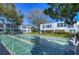 Exterior view of the shuffleboard courts in a bright and sunny community at 1655 S Highland Ave # B118, Clearwater, FL 33756