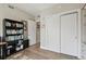 Bright bedroom offering ample closet space, natural light, and hardwood flooring at 199 Dali Blvd # 607, St Petersburg, FL 33701