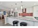Contemporary kitchen with island, stainless steel appliances, and open layout perfect for entertaining at 199 Dali Blvd # 607, St Petersburg, FL 33701