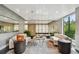 Modern lobby with stylish furnishings, greenery, and natural light at 199 Dali Blvd # 607, St Petersburg, FL 33701
