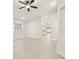 Open-concept floorplan with lots of light and views into the kitchen area at 212 W Humphrey St, Tampa, FL 33604
