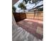Cozy outdoor patio area with partial fence and brick flooring at 226 Thorn Tree Pl # 226, Brandon, FL 33510