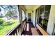 Balcony with railings and scenic outdoor views at 230 N Bayshore Blvd # 103, Clearwater, FL 33759