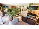 View of bed, decor and shelving in the bedroom at 230 N Bayshore Blvd # 103, Clearwater, FL 33759