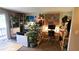 Bright living room with neutral colors, a comfortable sofa, and unique shelving at 230 N Bayshore Blvd # 103, Clearwater, FL 33759