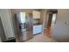 Modern kitchen with stainless steel appliances and sleek cabinets at 2910 15Th Ave S, St Petersburg, FL 33712