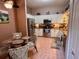 Eat in kitchen features stainless steel appliances, granite countertops, and plenty of cabinet space at 3484 Primrose Way, Palm Harbor, FL 34683