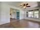 Open living room with spacious area, perfect for entertaining at 38320 14Th Ave, Zephyrhills, FL 33542