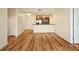 Open living space with hardwood floors, a breakfast bar, and plenty of natural light at 400 4Th S Ave # 301, St Petersburg, FL 33701