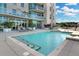 Resort-style pool featuring a deck with lounge chairs for relaxation in the sun at 400 4Th S Ave # 301, St Petersburg, FL 33701