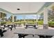 Covered picnic area with multiple picnic tables, open views, and inviting atmosphere at 4020 Cottage Hill Ave, Parrish, FL 34219
