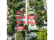 Aerial view of the neighborhood with tree-lined streets and well-maintained properties at 406 E Selma Ave, Tampa, FL 33603