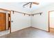 Bedroom with neutral walls, ceiling fan and carpeted flooring at 4744 Burlington Rd, Land O Lakes, FL 34639