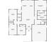 Floor plan exhibiting the room dimensions of the living spaces and bedrooms at 723 W 113Th Ave, Tampa, FL 33612