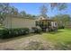 Charming home with a covered porch and a well-maintained lawn on a sunny day at 8248 Irene St, Zephyrhills, FL 33540