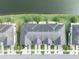 Aerial view of a neighborhood's rooftops with a lake nearby at 9140 Hillcroft Dr, Riverview, FL 33578