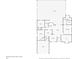 Floor plan of the home layout with the kitchen, bedrooms, bathrooms, garage, and lanai/pool at 10228 Yellow Pine Way, Hudson, FL 34667