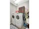 Laundry Room featuring a front load washer and dryer at 10734 Banfield Dr, Riverview, FL 33579