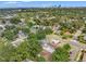 Aerial view of the neighborhood with a clear shot of the skyline at 1419 30Th N Ave, St Petersburg, FL 33704