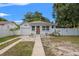 Charming single-story home featuring a well-maintained lawn and inviting curb appeal at 1419 30Th N Ave, St Petersburg, FL 33704