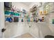 Organized walk-in pantry features wire shelving for ample storage at 1680 Hazy Sea Dr, Plant City, FL 33565