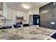 Updated kitchen featuring stainless steel appliances, subway tile backsplash, and countertops at 1858 Michigan Ne Ave, St Petersburg, FL 33703