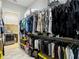 Expansive walk-in closet with metal shelving and rods providing generous storage options at 1958 Marshberry Ct, Trinity, FL 34655