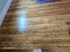 A close-up shot shows the updated bamboo flooring in this light and airy room at 2221 Norwegian Dr # 15, Clearwater, FL 33763
