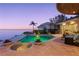 Stunning pool and spa with ocean view, perfect for relaxing evenings by the water at 2279 Mermaid Ne Pt, St Petersburg, FL 33703
