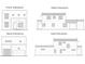 Elevations showing front, west, back, and east sides of the house with window and door placements at 2560 4Th S Ave, St Petersburg, FL 33712