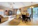 Living room with tile flooring, neutral colors, and natural light at 4315 Whittner Dr, Land O Lakes, FL 34639
