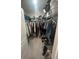 Walk-in closet showcasing ample storage space with clothing racks and shelves at 4743 Deer Track St, Tampa, FL 33610