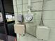 Close up of the electrical meters on the side of the house at 4920 S 82Nd St, Tampa, FL 33619