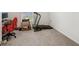 Bedroom featuring plush carpet and a treadmill at 6043 Piedmont Dr, Spring Hill, FL 34606