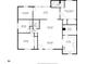 Detailed floor plan illustrating the layout and dimensions of the home's rooms at 670 42Nd Ne Ave, St Petersburg, FL 33703