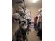Organized closet with ample shelves and racks, providing plenty of storage space at 701 Mirror Lake N Dr # 103, St Petersburg, FL 33701