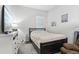 Comfortable bedroom with cozy carpeting, and calming wall decor at 808 Vittorio Pl, Brandon, FL 33511