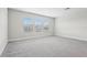 Expansive bonus room offers abundant natural light and plush carpeting at 808 Vittorio Pl, Brandon, FL 33511