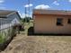 View of a backyard enclosed with a chain-link fence at 902 Marshall St, Clearwater, FL 33755