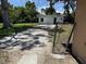 A view of the backyard and detached building offering additional space at 902 Marshall St, Clearwater, FL 33755
