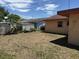 View of home's backyard, showing ample space for entertaining at 902 Marshall St, Clearwater, FL 33755