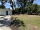 Spacious backyard with room to design a serene outdoor living space and detached unit at 902 Marshall St, Clearwater, FL 33755