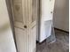 Interior view of closet in an unfinished room at 902 Marshall St, Clearwater, FL 33755