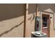 Exterior view of home featuring the utilities and an entry door at 902 Marshall St, Clearwater, FL 33755