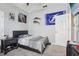 Neutral bedroom with closet, carpet, and a window at 10435 Deerberry Dr, Land O Lakes, FL 34638